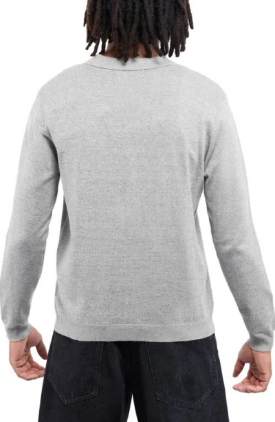 X-ray Xray John Collared Sweater In Gray