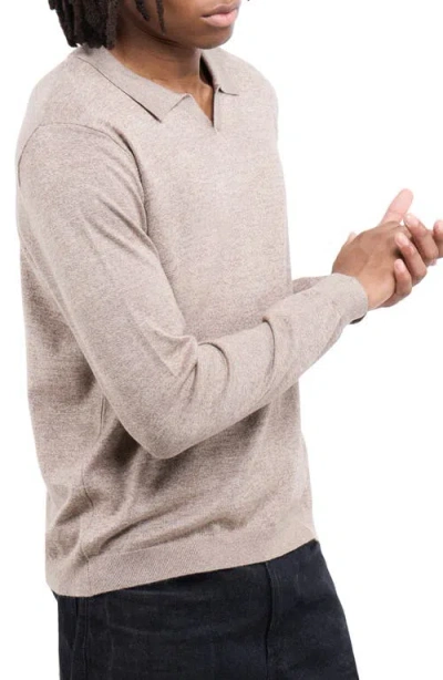 X-ray Xray John Collared Sweater In Neutral