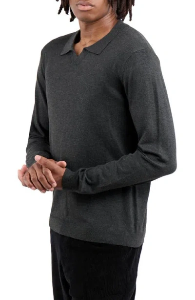 X-ray Xray John Collared Sweater In Gray