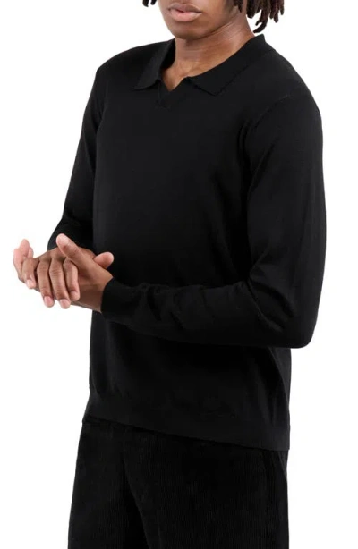 X-ray Xray John Collared Sweater In Black