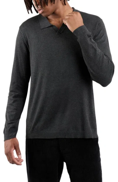 X-ray Xray John Collared Sweater In Gray