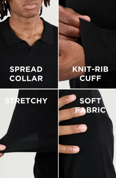 X-ray Xray John Collared Sweater In Black