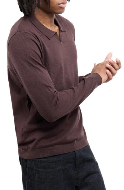 X-ray Xray John Collared Sweater In Brown