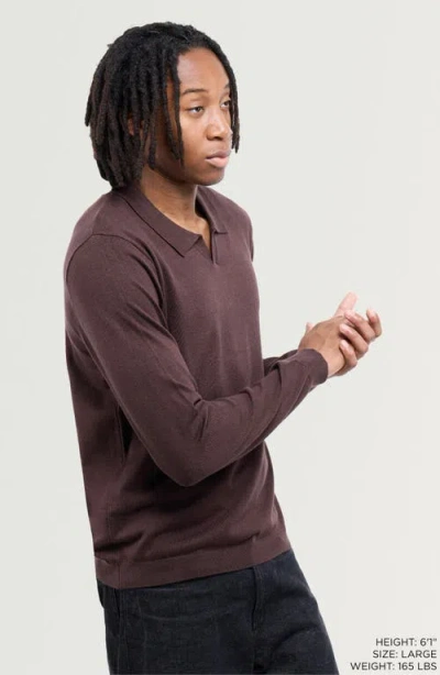 X-ray Xray John Collared Sweater In Brown