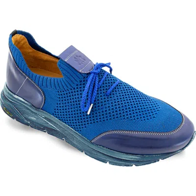 Mezlan Piedra Knit Sneaker In Blue