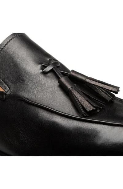 Mezlan Javea Tassel Moc Toe Loafer In Black