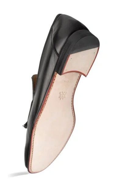 Mezlan Javea Tassel Moc Toe Loafer In Black