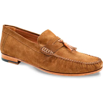 Mezlan Tassel Moc Toe Loafer In Multi