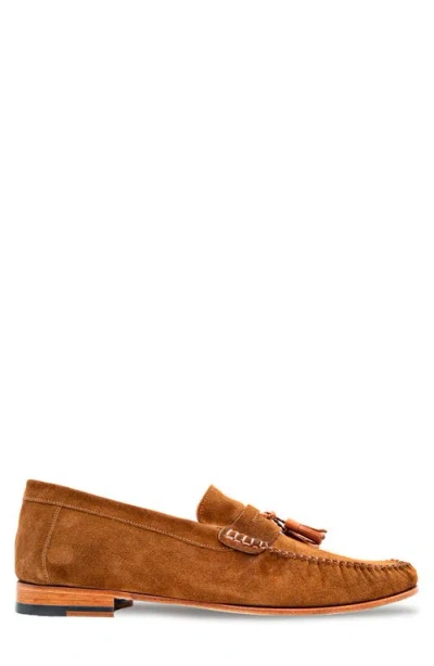 Mezlan Tassel Moc Toe Loafer In Multi