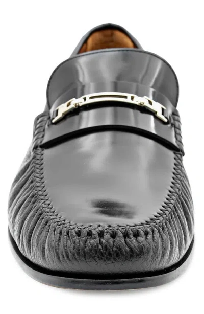 Mezlan Bit Loafer In Black