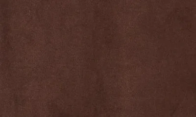 Renee C Faux Suede Midi Skirt In Blue