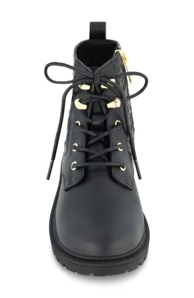 Sam & Libby Kids' Combat Boot In Black