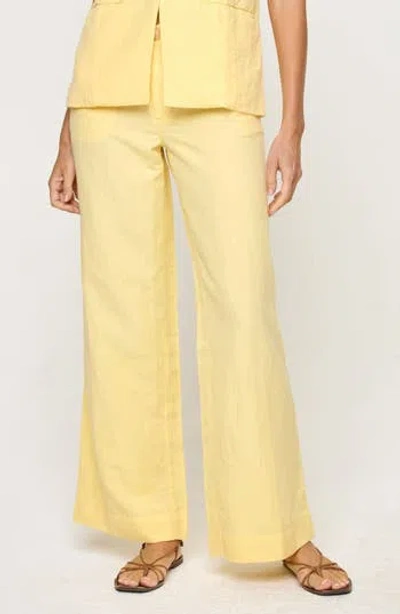 L*space Lspace Sofie Cover-up Pants In Yellow