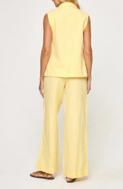 L*space Lspace San Marco Cover-up Vest In Yellow