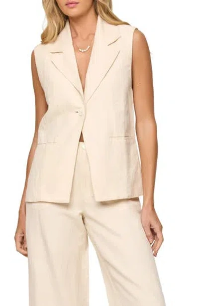 L*space Lspace San Marco Cover-up Vest In Neutral