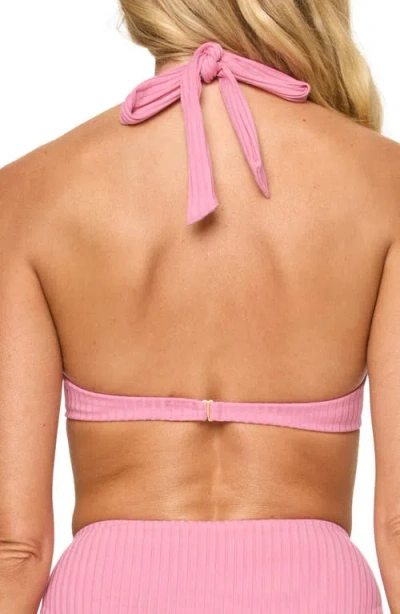 L*space Lspace Isa Underwire Bikini Top In Pink