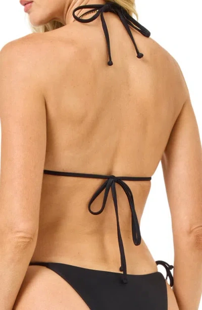 L*space Lspace Sofia Rose Appliqué Triangle Bikini Top In Multi