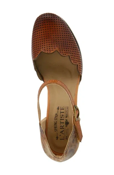 L'artiste By Spring Step L'artiste Parchelle Pump In Brown