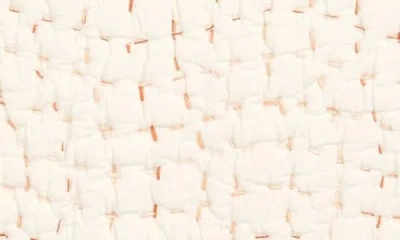 Coyuchi Hand Stitched Organic Cotton Euro Sham In White