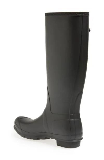 Hunter Original Tall Rain Boot In Black