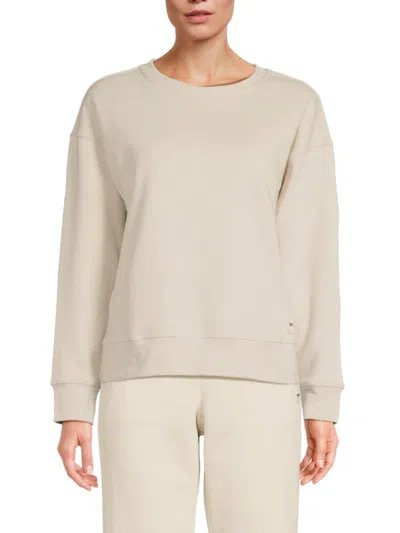 Dkny Women's Crewneck Sweatshirt In Neutral