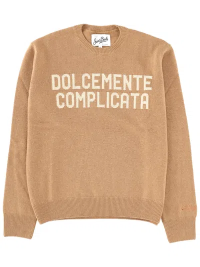 Mc2 Saint Barth Maglia New Queen In Neutral