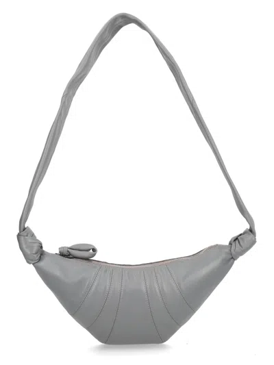 Lemaire Borsa "croissant" Small In Gray