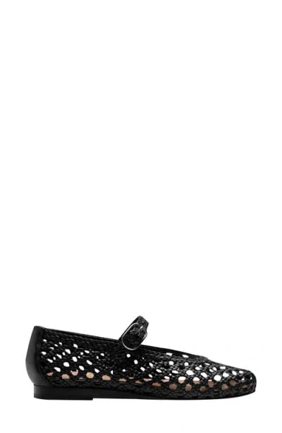 Marc Fisher Evonna Mary Jane Flat In Black