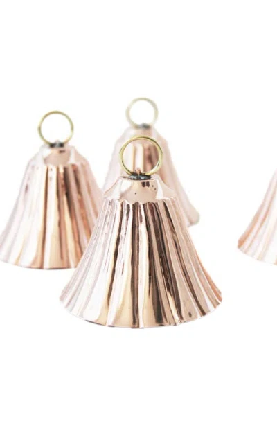 Coppermill Kitchen Cmk Copper Bell Ornaments In Brown