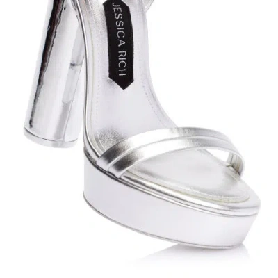 Jessica Rich Love Platform In Silver