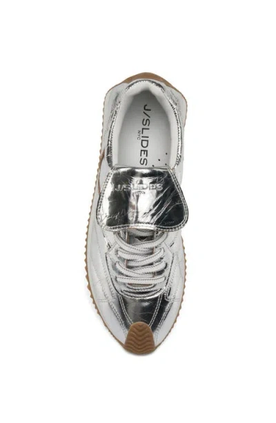 Zzdnu Jslides Footwear Jslides Lottie Sneaker In Silver