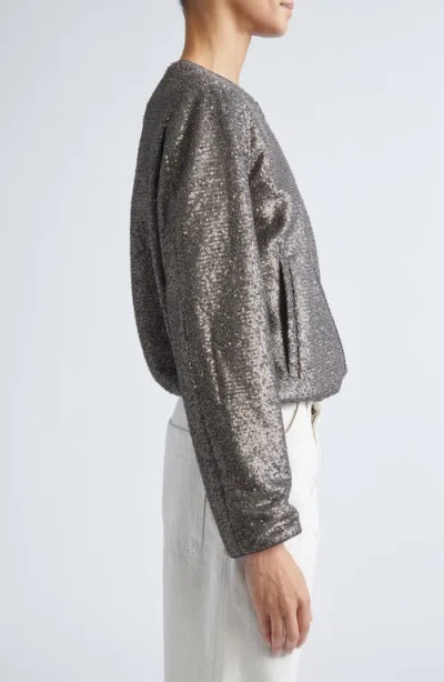 Herno Resort Sequin-embellished Bomber Jacket In Multi