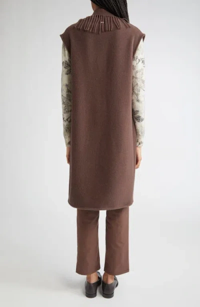 Herno Beige Warmy And Nylon Waistcoat In Neutrals