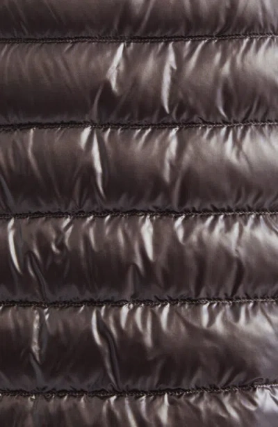 Herno Sofia Iconic Down Crop Puffer Jacket In Brown