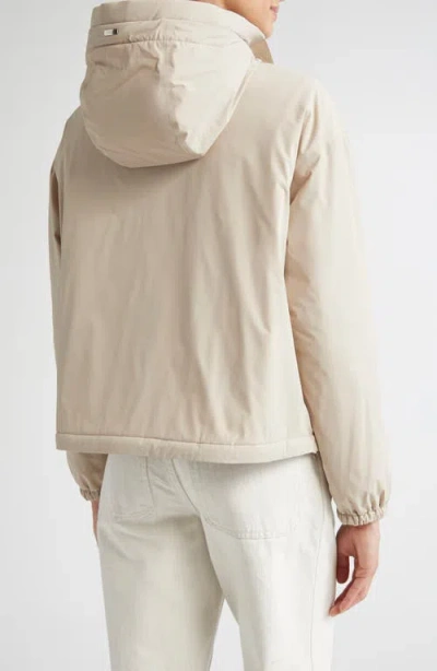 Herno Resort Travel Nylon Ponente Packable Hooded Jacket In Multi