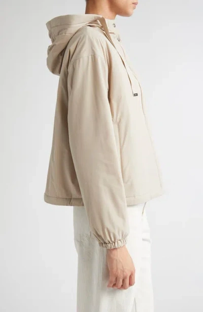 Herno Resort Travel Nylon Ponente Packable Hooded Jacket In Multi