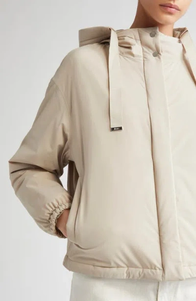 Herno Resort Travel Nylon Ponente Packable Hooded Jacket In Multi