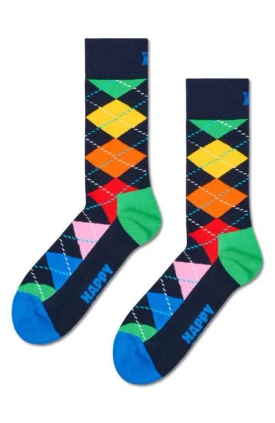 Happy Socks Assorted 4-pack Cotton Blend Crew Socks Gift Box In Multi