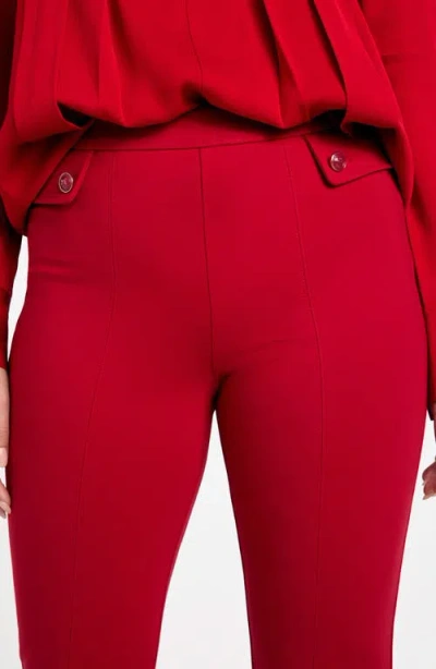 Marciano Gwen Cigarette Pants In Red