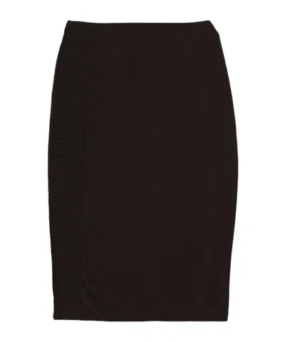 Paloma Wool Charco Wrap Skirt In Black