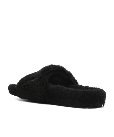 Amiri Round-toe Flat Slippers In Black