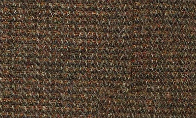 Noah Harris Tweed Wool Sack Jacket In Green