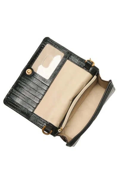 Brahmin Minuette Convertible Leather Crossbody Bag In Brown