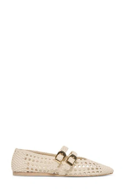 Dolce Vita Baylee Woven Mary Jane Flat In Neutral