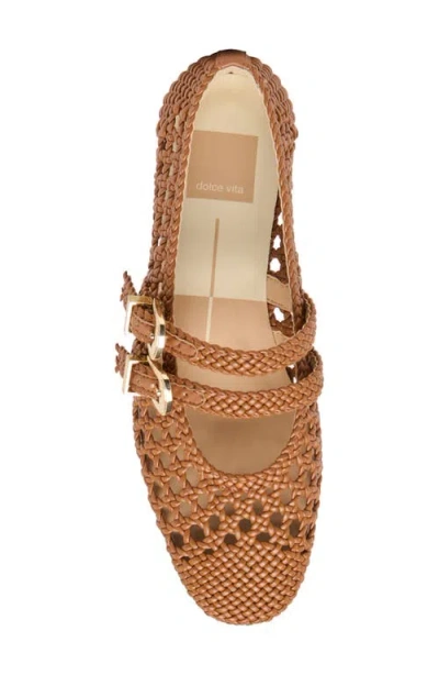 Dolce Vita Baylee Woven Mary Jane Flat In Multi