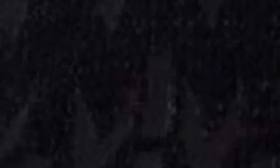 Marciano Adele Logo Jacquard Long Sleeve Chenille Sweater Dress In Black