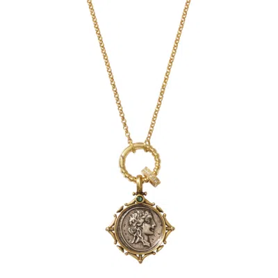Alexie Of Athens Women's Gold Phases Ancient Chain Necklace In Gold