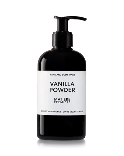 Matiere Premiere Vanilla Powder Hand And Body Wash 300ml In Transparent