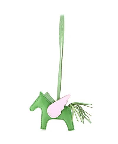 Pre-owned Pre-owned Hermes  Hermes Pm Pegase Rodeo Bag Charm Leather