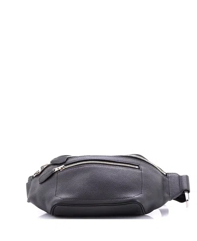 Pre-owned Pre-owned Hermes  Hermes Pm Cityslide Belt Bag Cristobal In Black